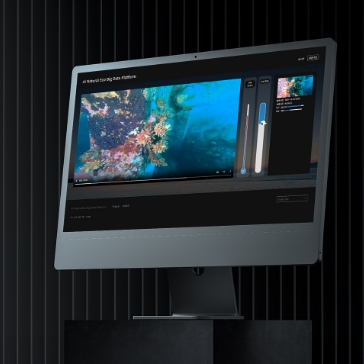 수중드론 영상 웹사이트